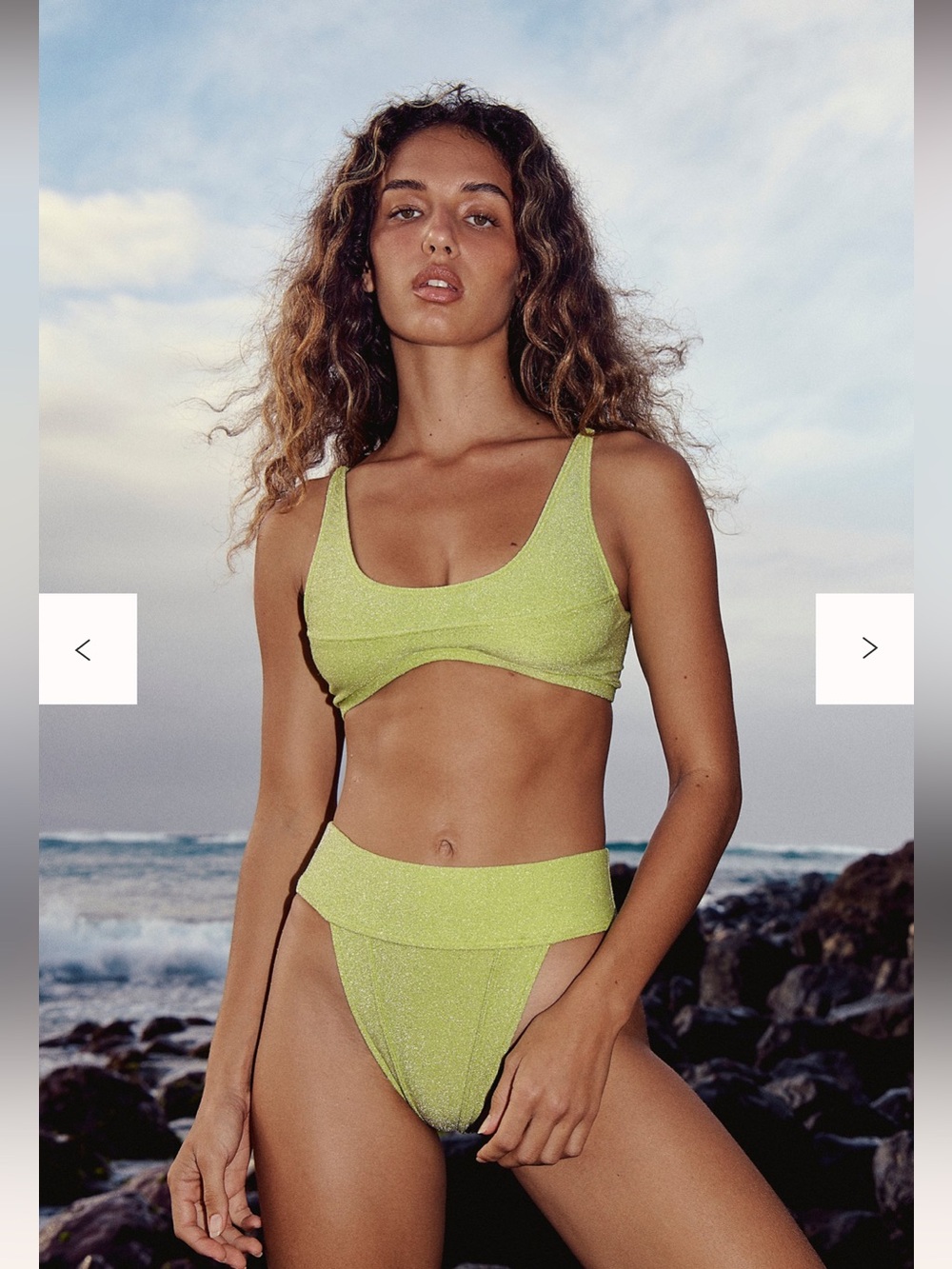 Free People - free-est Bikini in Minced Quince